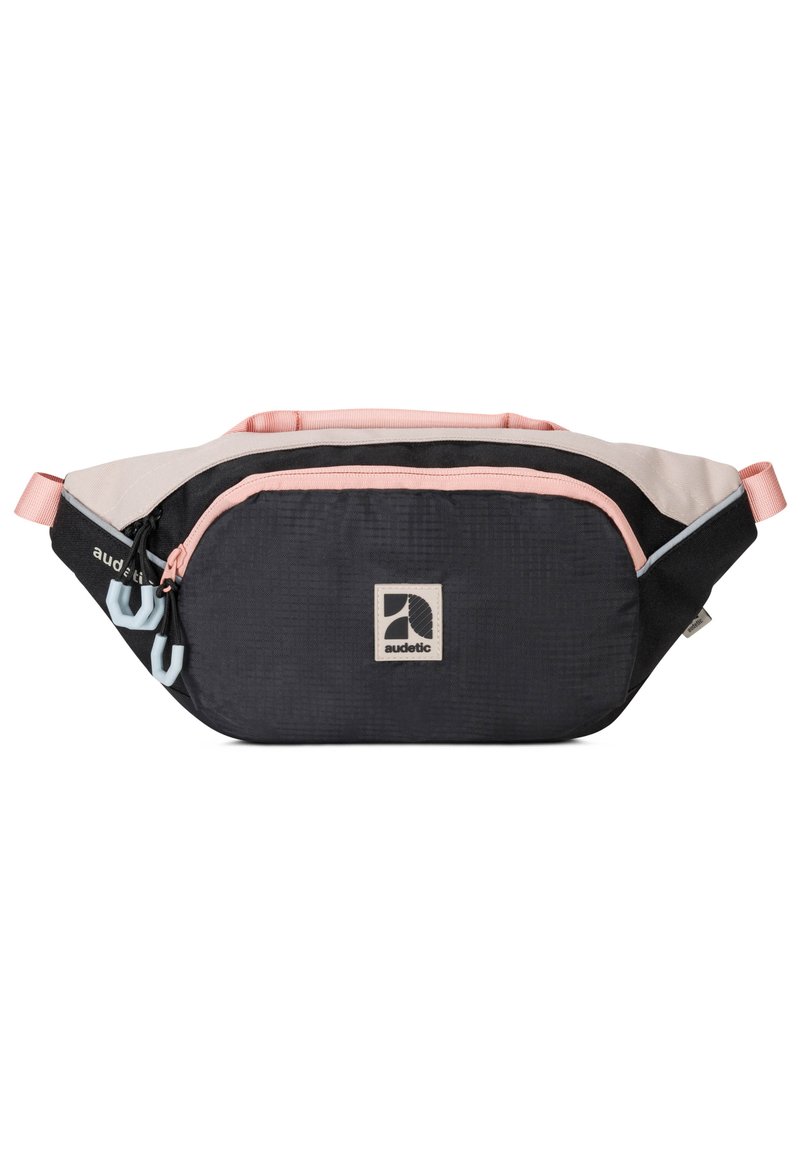 audetic DRIP - Marsupio - schwarz-rosa