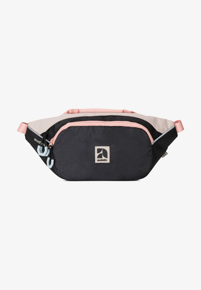 audetic DRIP - Marsupio - schwarz-rosa