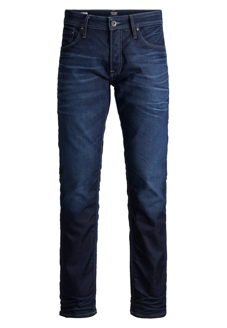 jack & jones Straight leg jeans blauw denim/bluedenim
