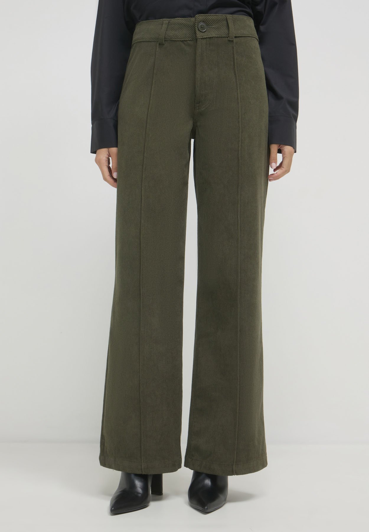 CALLIOPE Pantaloni A Palazzo In Viscosa - Eleganti E Comodi Per Un Look Sofisticato - Foto 5