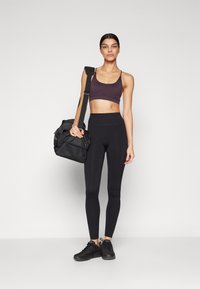 Fabletics SEAMLESS HIGH WAISTED LEGGING - Punčochy - black