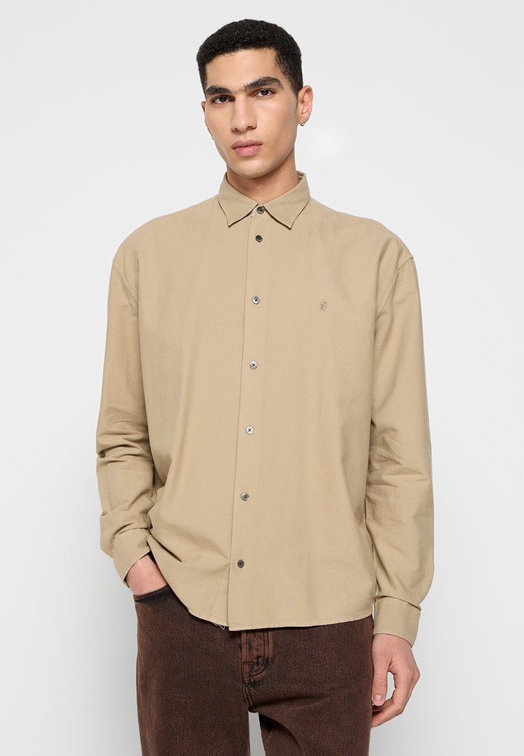 Études Overhemd zandkleur