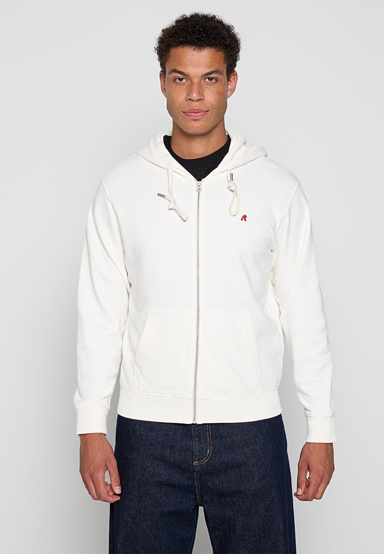 Replay Sweater met rits wit