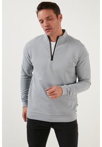 Buratti REGULAR FIT - Mikina - light grey