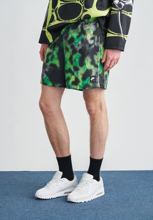 Tracksuit bottoms - mean green/white