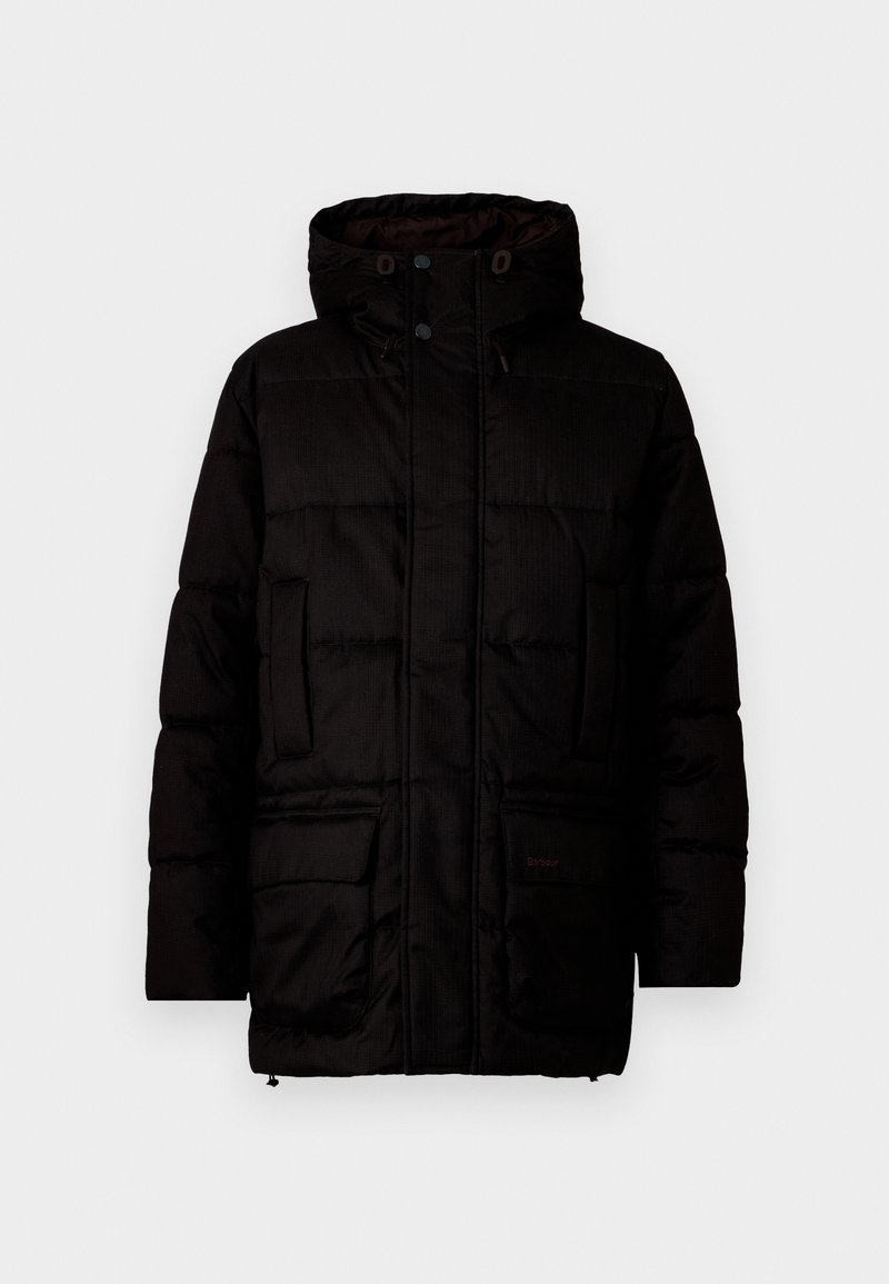 Barbour Wintermantel donkerrood
