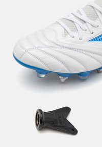 Mizuno MORELIA NEO IV ΒETA ELITE MIX - Scarpe da calcio per terreno morbido - white/laser blue