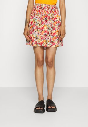 ONLFREDERIKKE SMOCK SKIRT - Mini skirt - multi-coloured