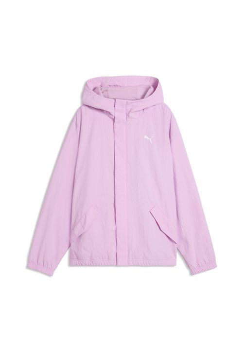 PUMA FLEECE LINED RELAXED JACKE UNISEX - Light jacket - mauve glow — foto 4