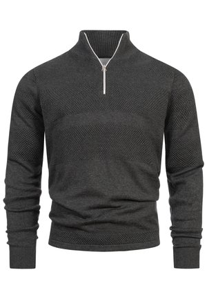 HANNES HALF - Jersey de punto - charcoal mix