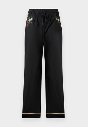 FIONA PANTS - Bukse - black beauty