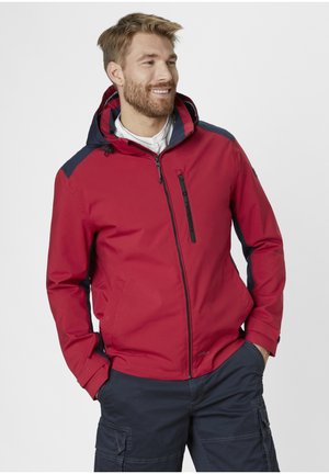 MIT FUNKTION UND VERSCHWEISSTEN NÄHTEN - Outdoor jacket - dk.red   navy