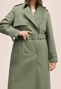 Mango Trench - khaki