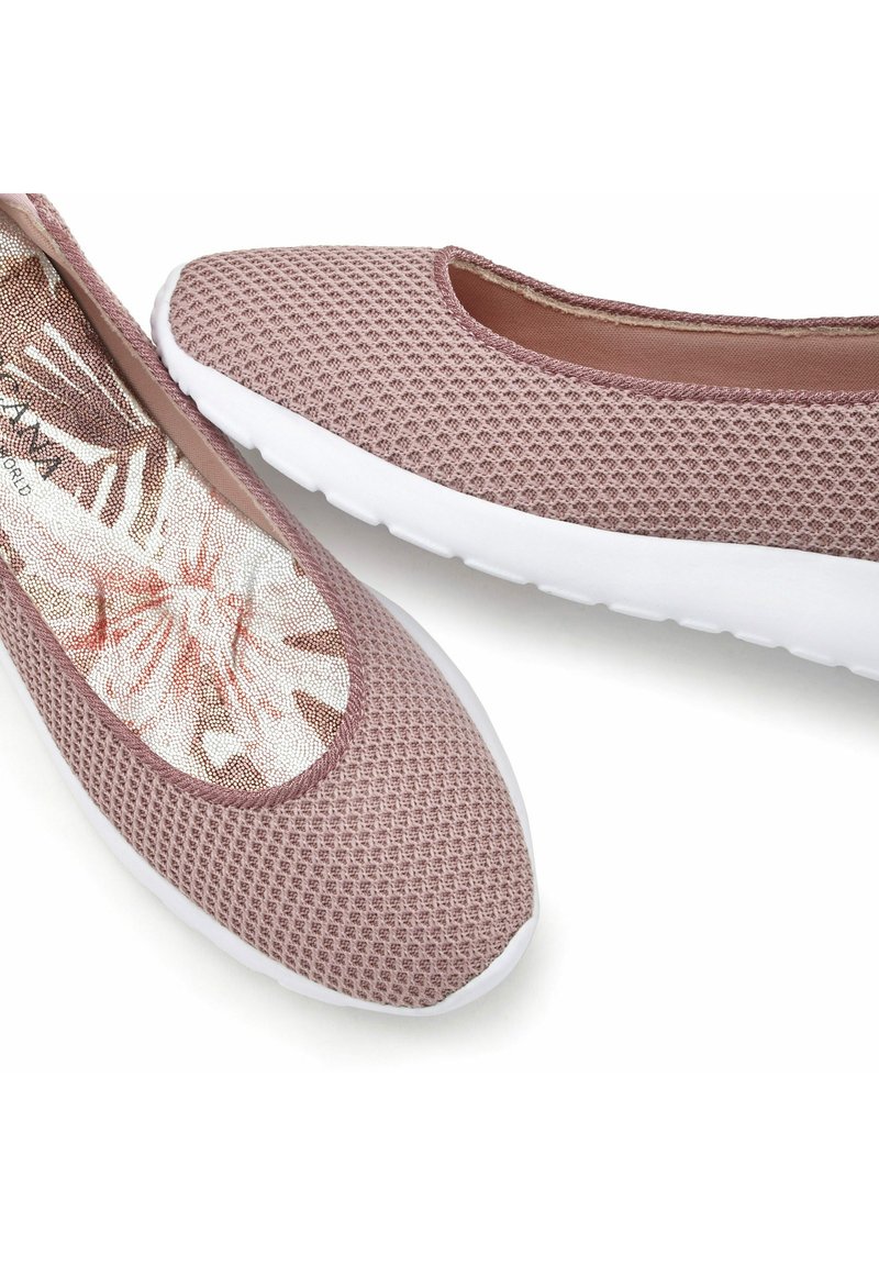 Damen Klassische Ballerinas | LASCANA VEGAN Klassischer Ballerina rosa - PJ87120 Damen Klassische Ballerinas | LASCANA VEGAN Klassischer Ballerina rosa - PJ87120