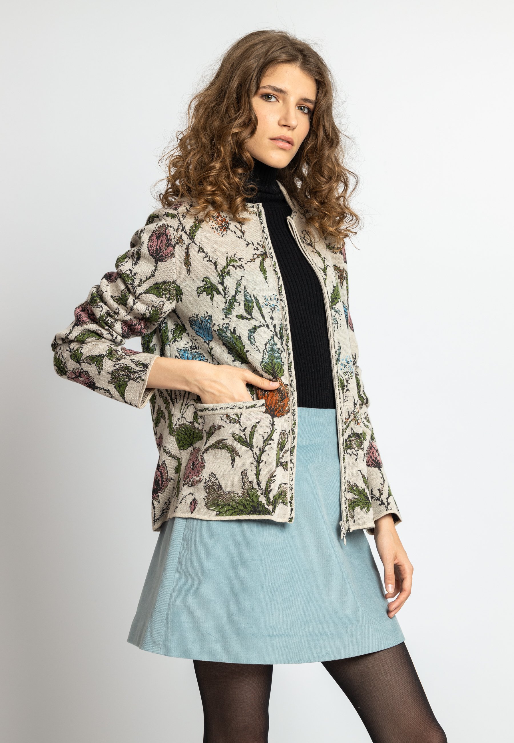 Ivko Korte jassen - off white/crème - Zalando.nl