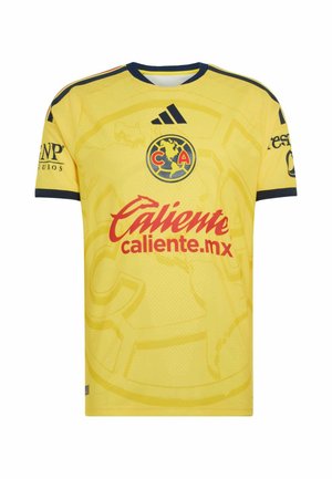 adidas Performance, CLUB AMERICA 26/27 HOME AUTHENTIC JERSEY - Klub merchandise - impact yellow legend ink