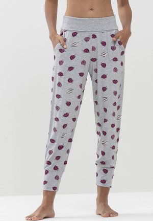 Pyjama bottoms - hellgrau-melange