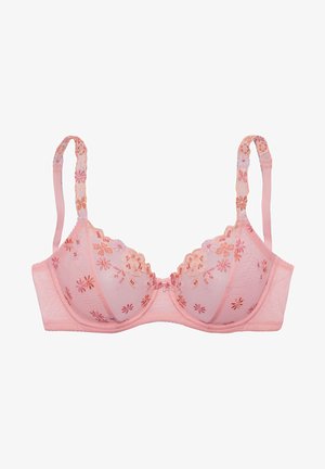 Underwired bra - apricot