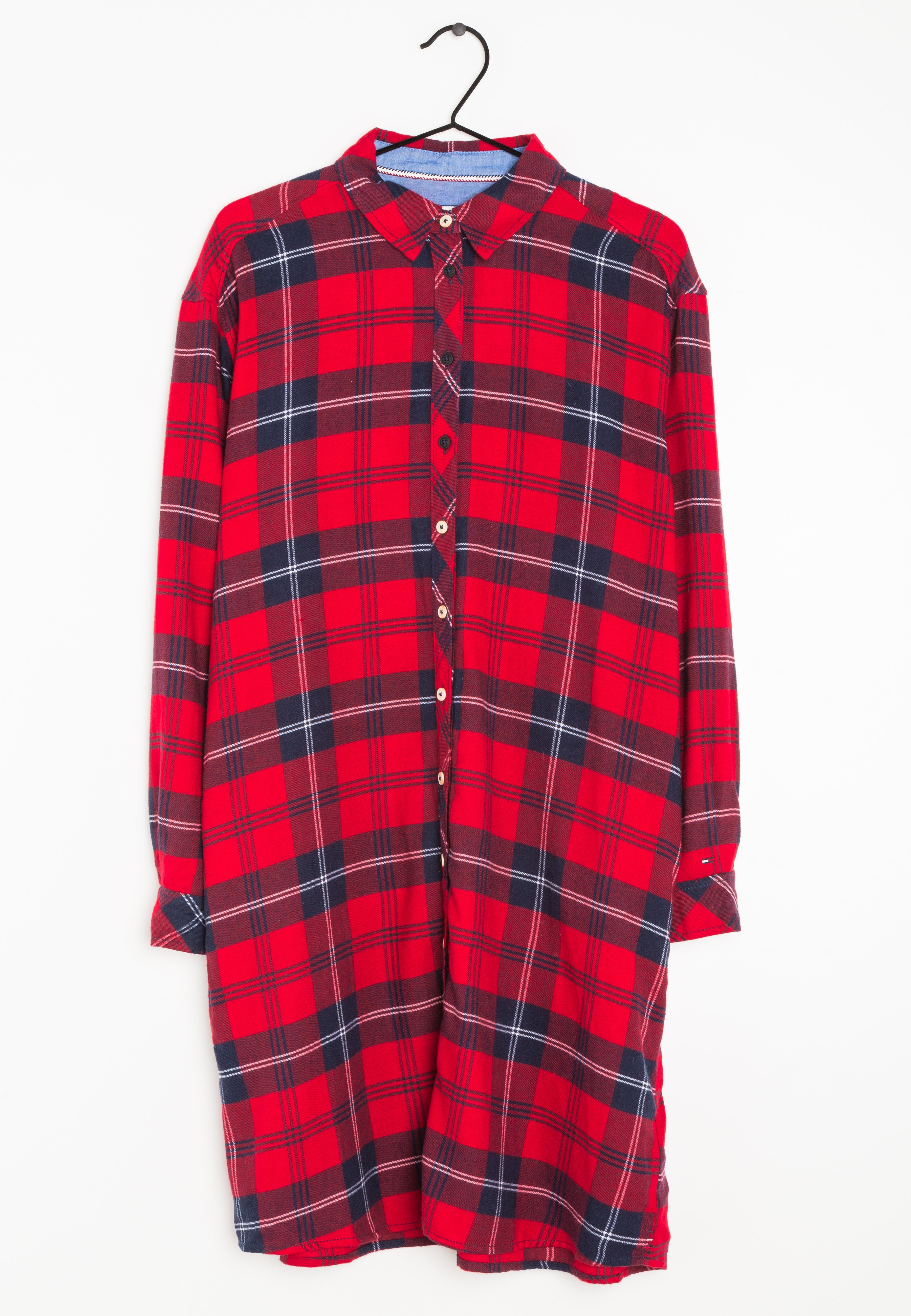 Tommy Jeans Blousejurk - red/Rood - Zalando.nl