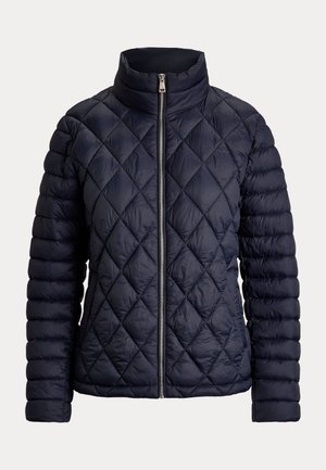 Lauren Ralph Lauren, DIAMOND CHANNEL QUILTED MOCKNECK JACKET - Veste d'hiver - dark navy