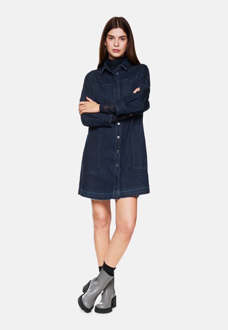 Marc Cain Denim dress - vintage indigo/coloured denim - Zalando