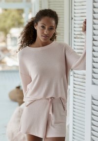 s.Oliver LONGSLEEVE - Langarmshirt - rauchrosa