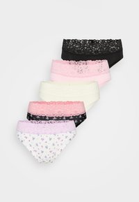 5 PACK - Braguitas - black/pink/white