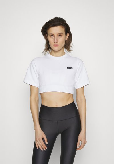 P.E Nation VOLLEY TEE - Μπλουζάκι με στάμπα - optic white