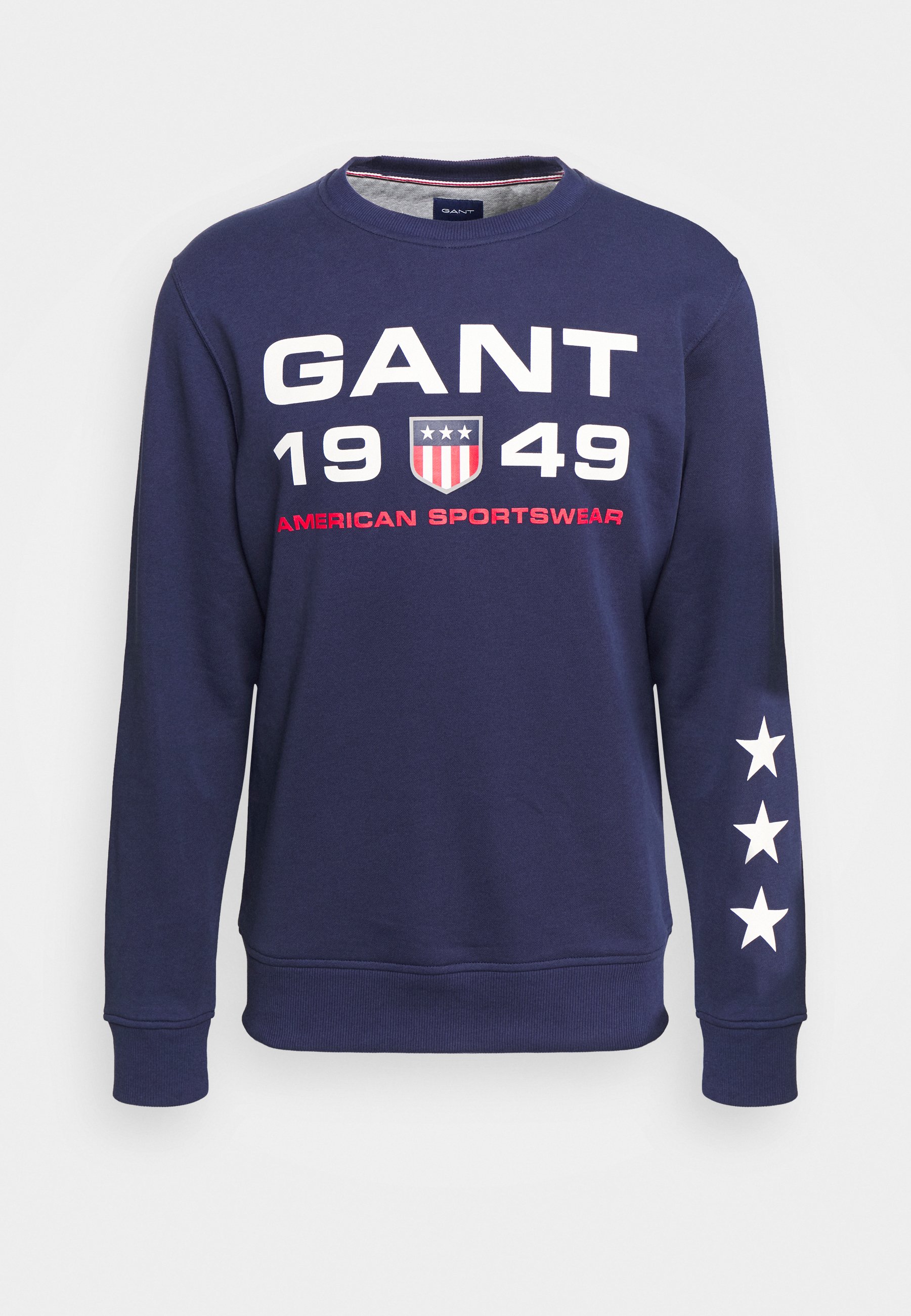 GANT RETRO SHIELD - Sudadera - classic blue/azul marino - Zalando.es