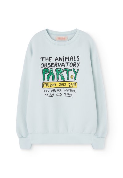 THE ANIMALS OBSERVATORY BEAR UNISEX - Sportska majica - light blue