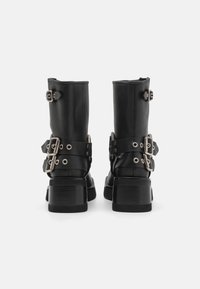 Jeffrey Campbell STUBBORN - Botine cu platformă - black