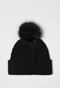 LIU JO POMPOMS - Berretto - black