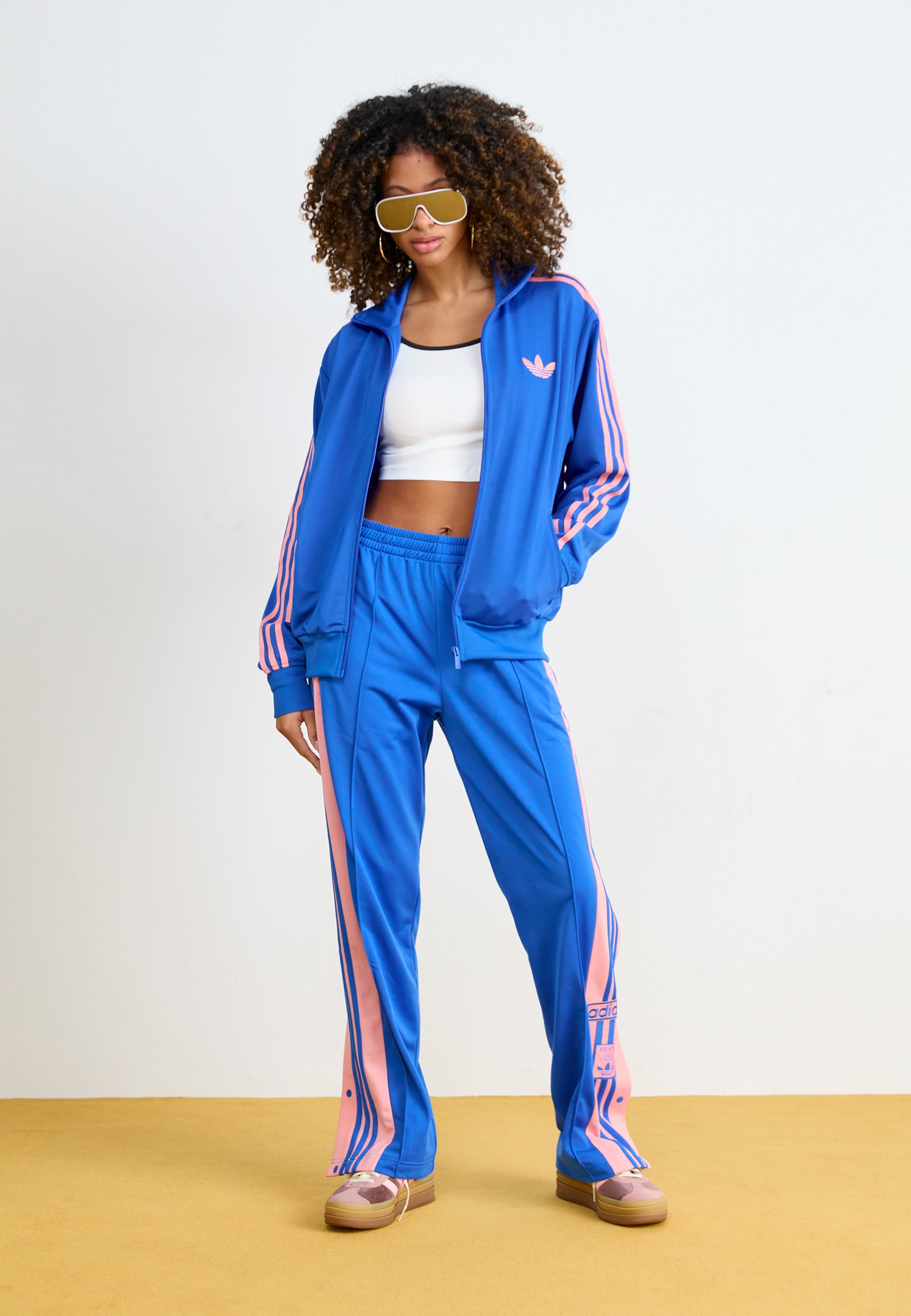 adidas Originals FIREBIRD - Training jacket - blue/semi pink