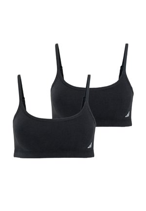 adidas Sportswear 2-PACK - Toppe - black