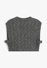 Koton SLEEVELESS ROUND NECK - Trui - anthracite