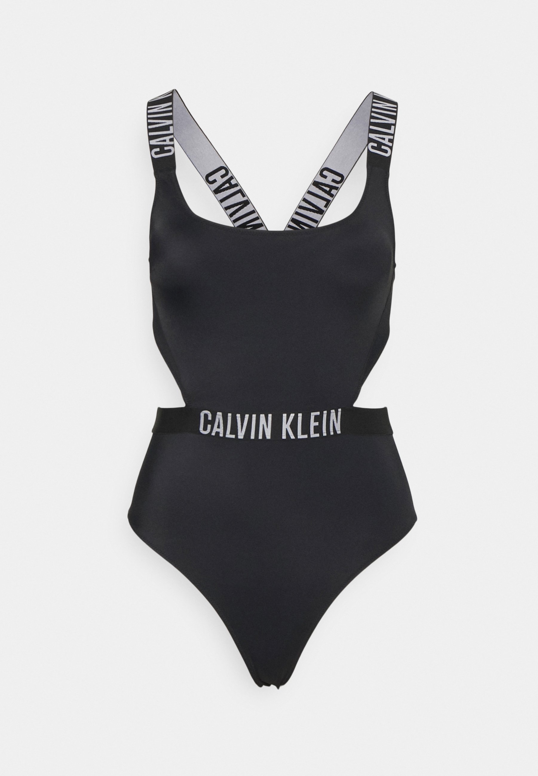 Calvin Klein Swimwear CUT OUT ONE PIECE - black/sort -