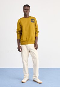 The North Face M FINE CREW - Felpa - khaki