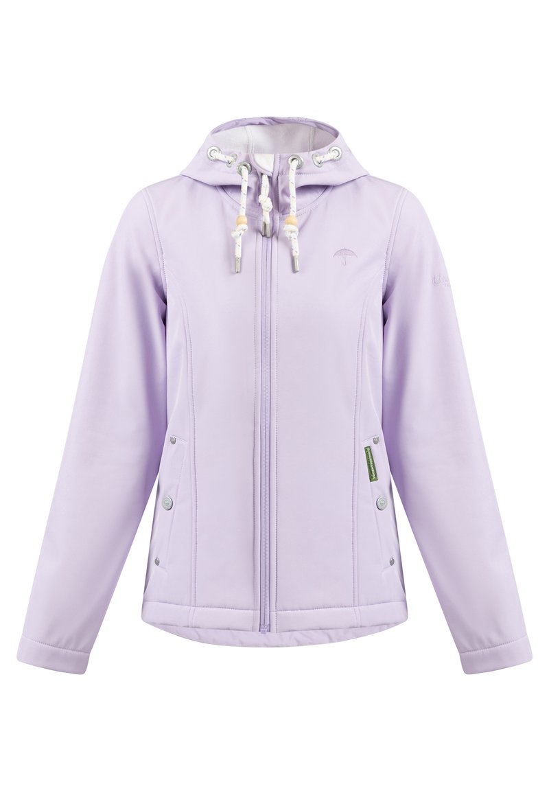 Schmuddelwedda Outdoorjas paars