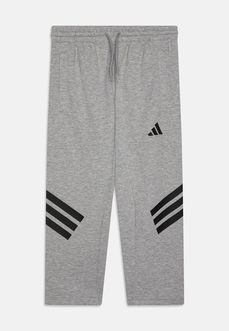 adidas Performance - FUTURE ICONS 3 STRIPES ANKLE LENGTH PANT JUNIOR UNISEX - Pantalon de survêtement - medium grey heather/black, Agrandir