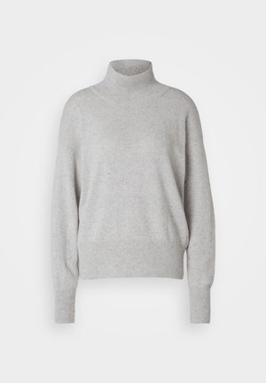 BOSS FAMINDI - Strikkegenser - silver