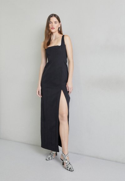 STAUD PORTRAIT DRESS - Μάξι φόρεμα - black