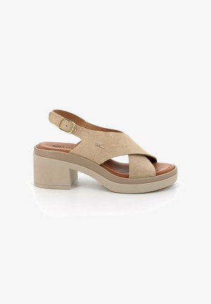 IGI&CO, CIABATTA DONNA - Sandali con plateau - marrone