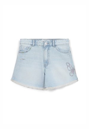 Denim shorts - blu denim chiaro
