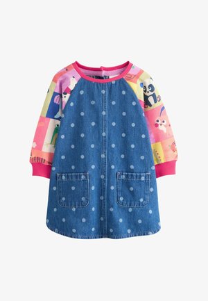 Next, REGULAR FIT - RAGLAN DENIM DRESS . - Spijkerjurk - animal charcater