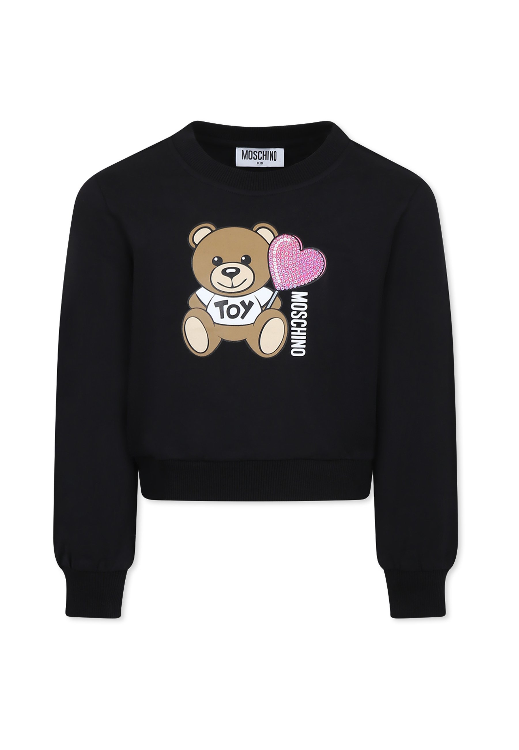 MOSCHINO Felpa black/nero