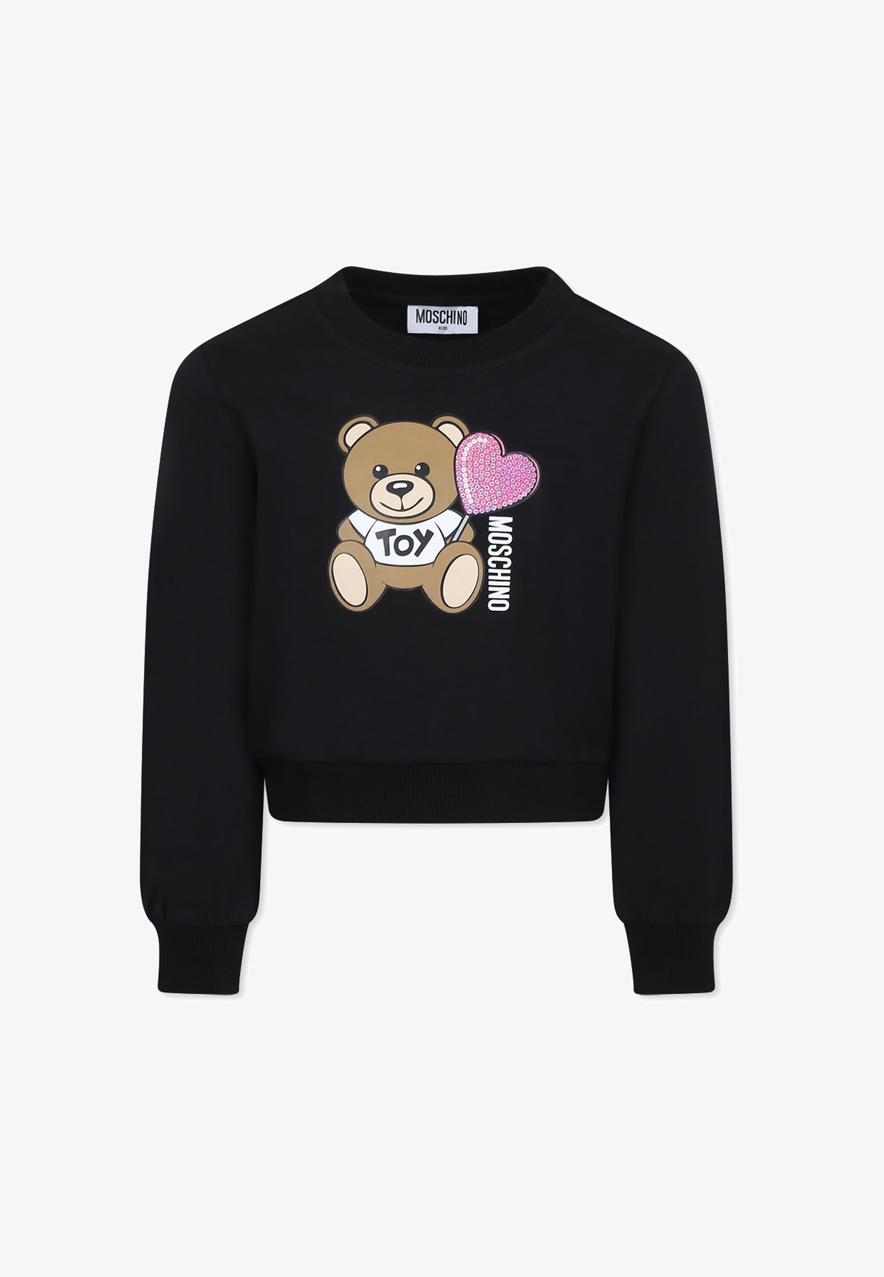 MOSCHINO Felpa black/nero