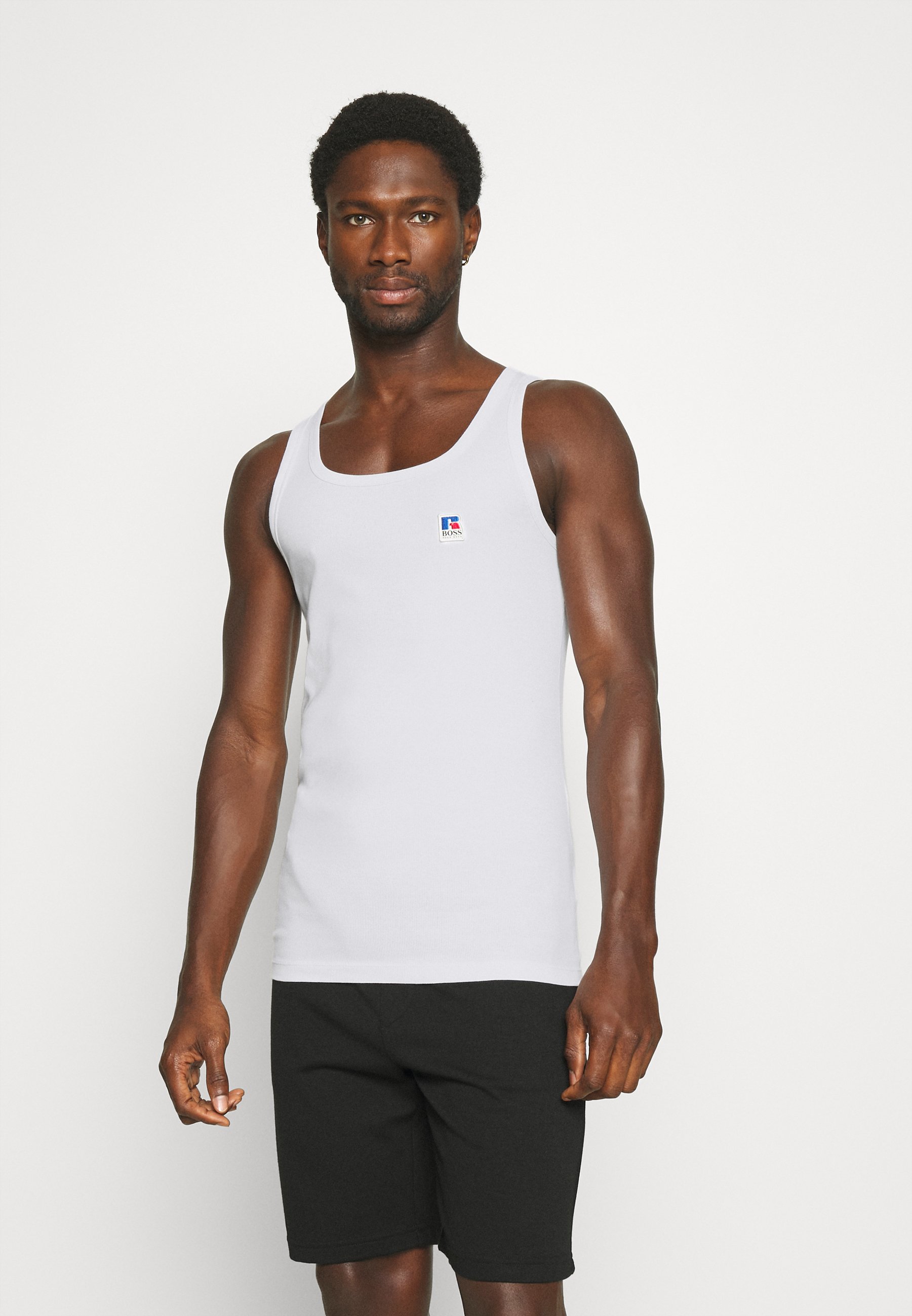 BOSS Boss x Russell Athletic TANK TOP - Unterhemd/-shirt - white/weiß