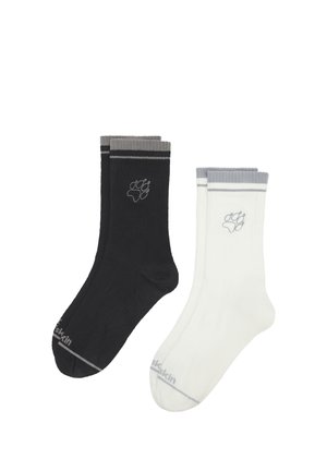 PAW CL C 2 PACK - Calze sportive - black/white
