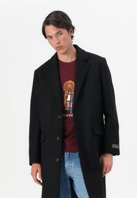 Lacoste Cappotto classico - black
