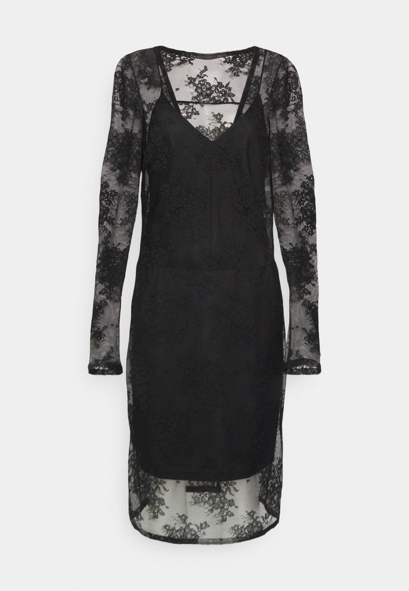 N°21 Cocktailjurk zwart